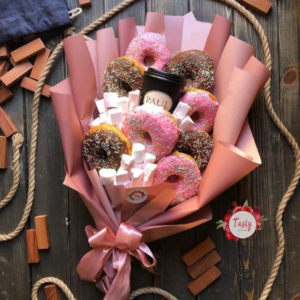 Bouquet Donat Valentine